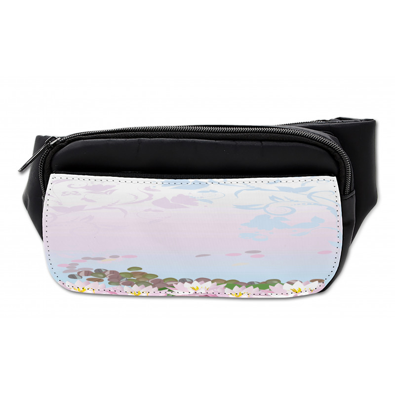 Water Lilies Pattern Bumbag