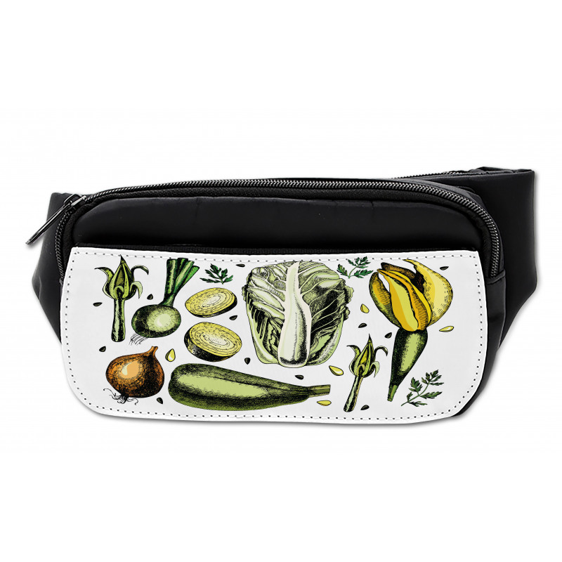 Vegan Diet Theme Bumbag