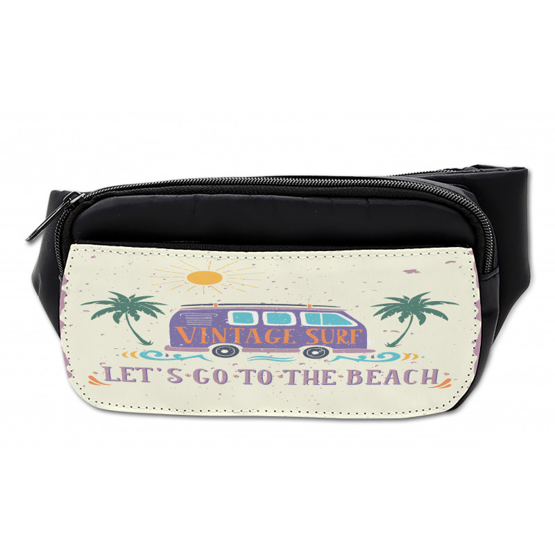 Grunge Beach Words Bumbag