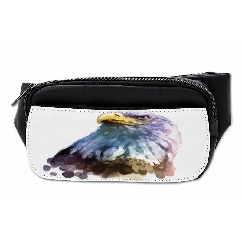 Watercolor Bald Eagle Bumbag