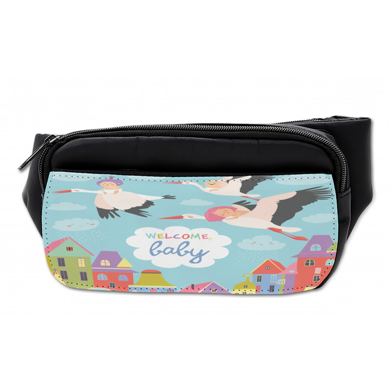 Cartoon Storks Bumbag