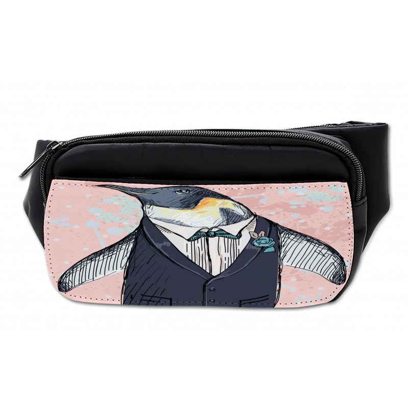 Funny Gentleman Penguin Bumbag