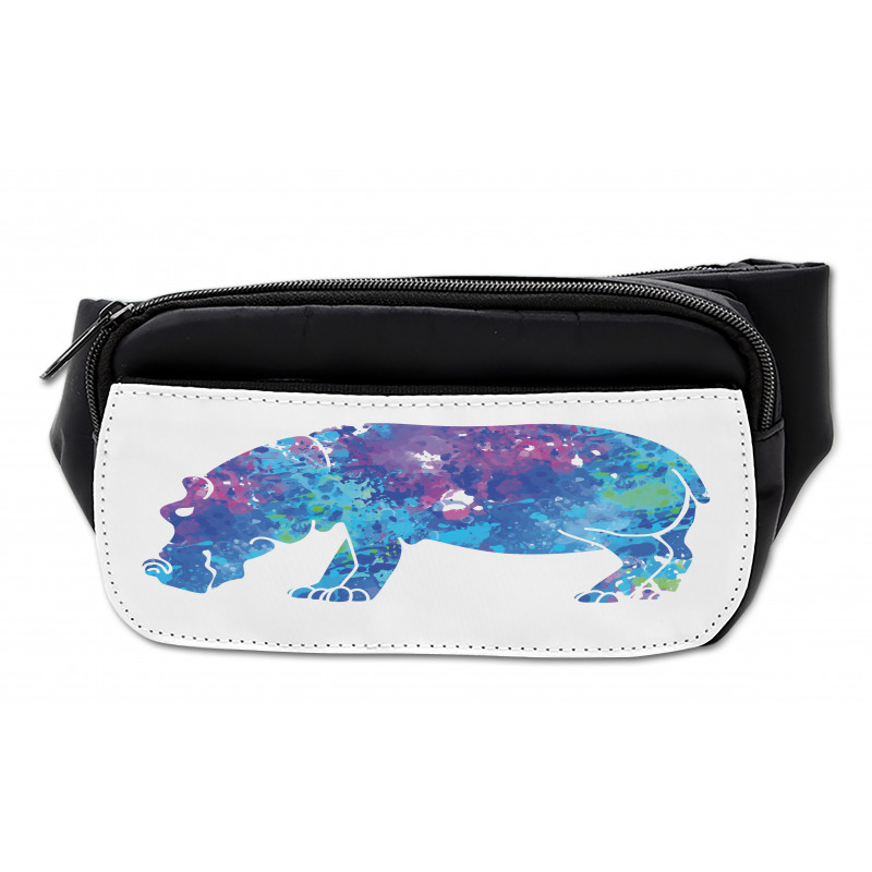 Colorful Silhouette Form Bumbag