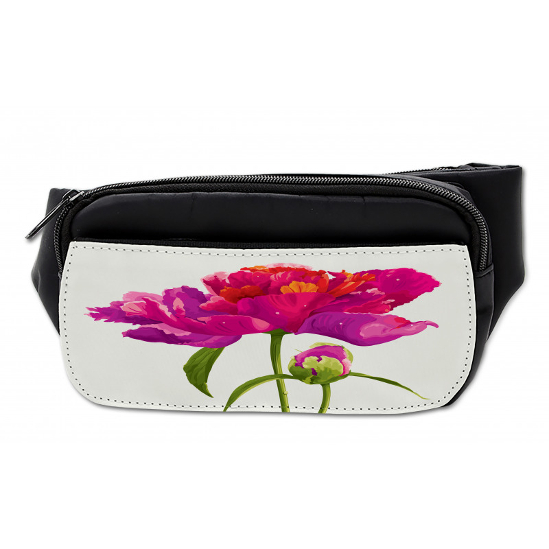 Flower and Vibrant Petals Bumbag