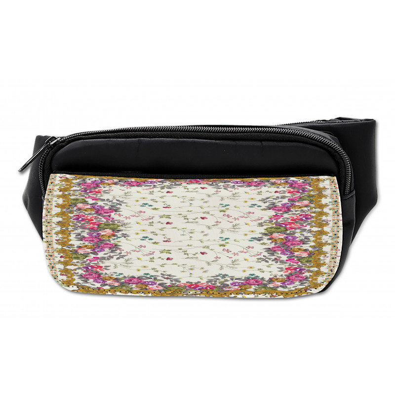 Spring Love Colorful Roses Bumbag