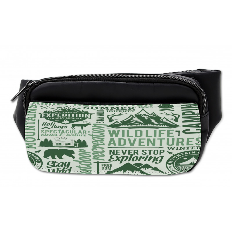 Outdoors Adventure Theme Bumbag