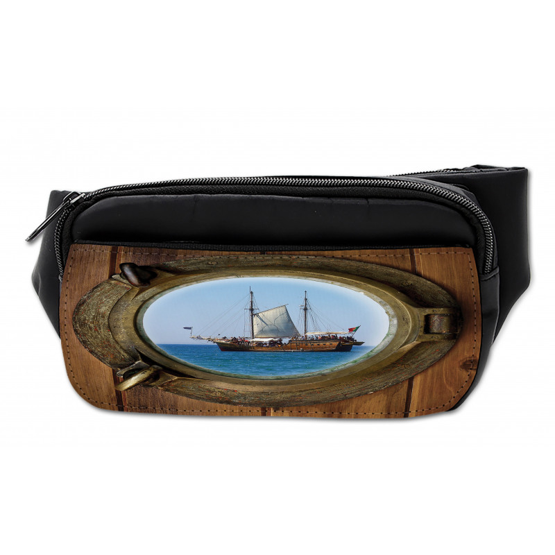 Ship Window with Cruise Bumbag