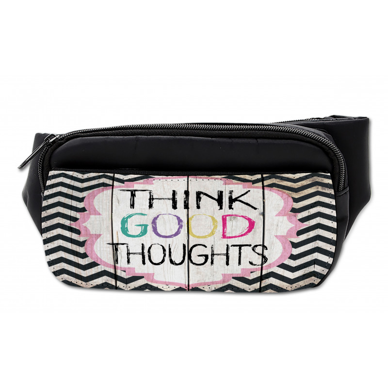 Think Thoughts Message Bumbag