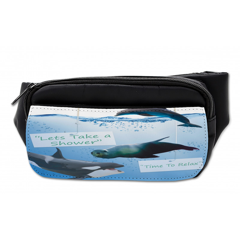 Whale Dolphin and Seal Sea Bumbag