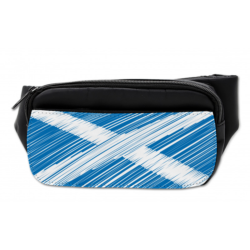 National Flag Scribbled Bumbag