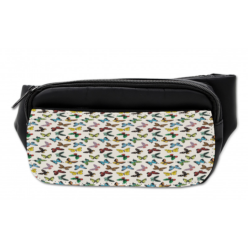 Colorful Butterflies Fun Bumbag