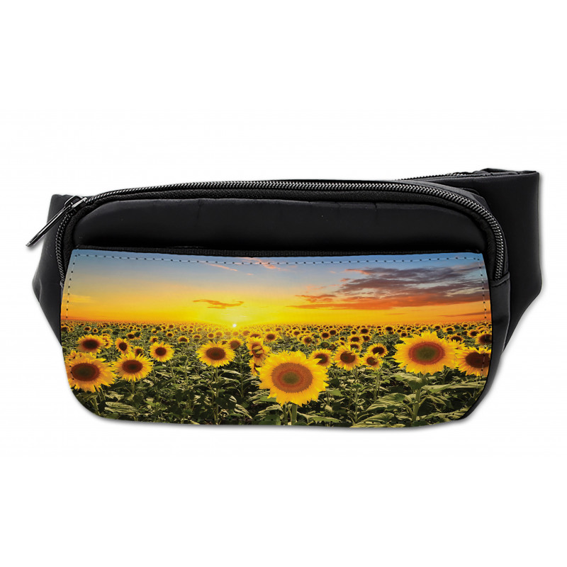 Sunflowers Field Dusk Bumbag