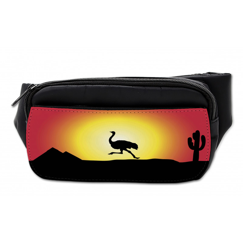 Running Animal Silhouette Bumbag