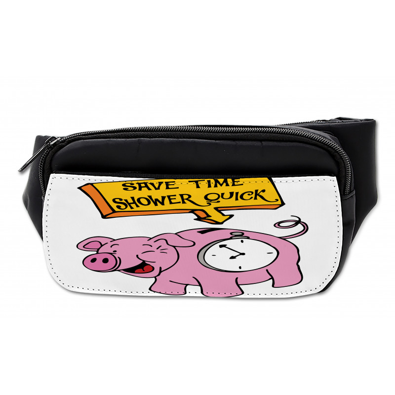 Save Time Shower Quick Piggy Bumbag