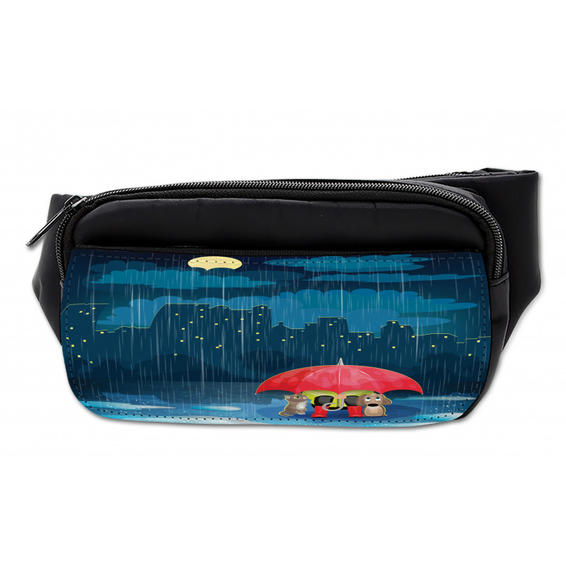 Cartoon Animal under Rain Bumbag