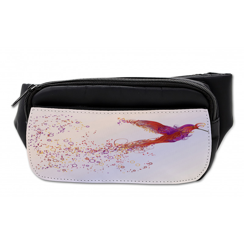 Abstract Hummingbird Bumbag