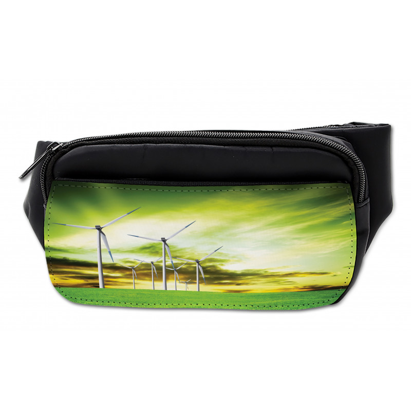 Wing Turbines Green Sky Bumbag