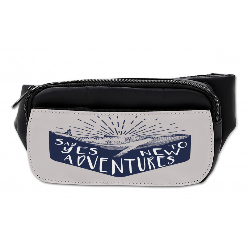 Adventurous Calligraphy Bumbag