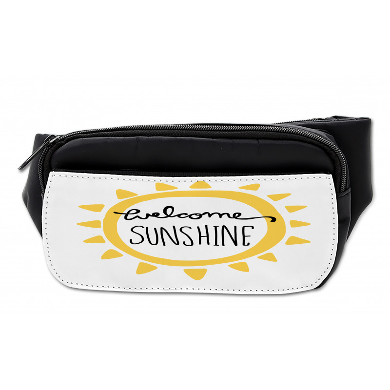 Welcome Sunshine Simplistic Bumbag