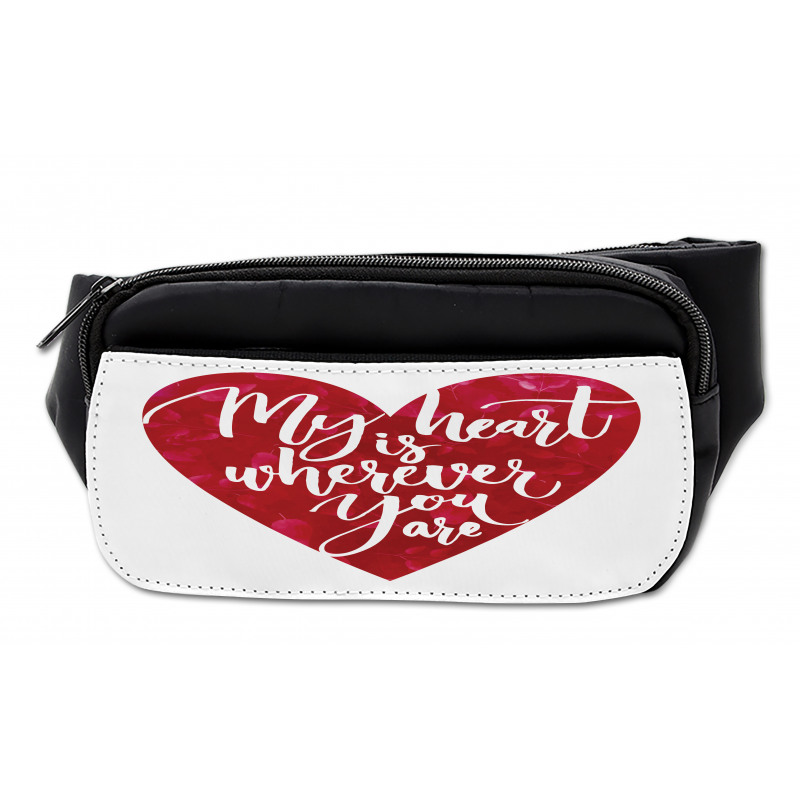 My Heart is Wherever You are Bumbag