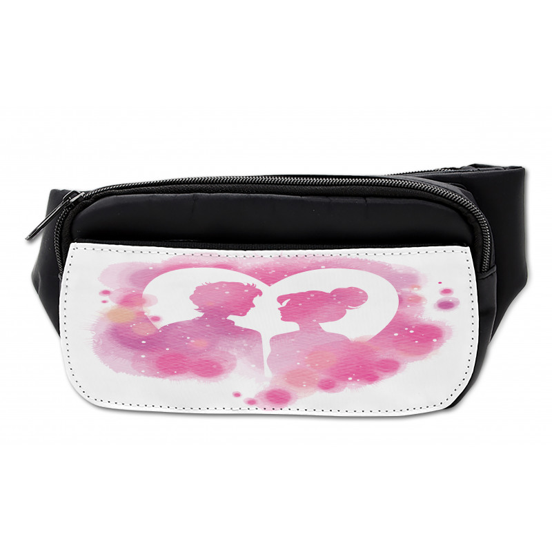 Valentine Lovers on a Heart Bumbag