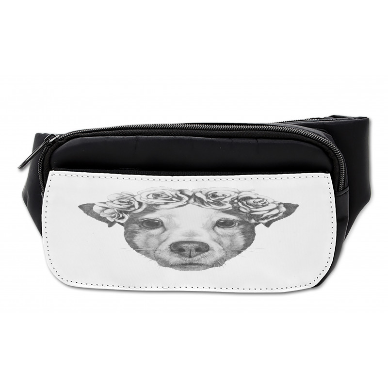 Floral Head Wreath Bumbag