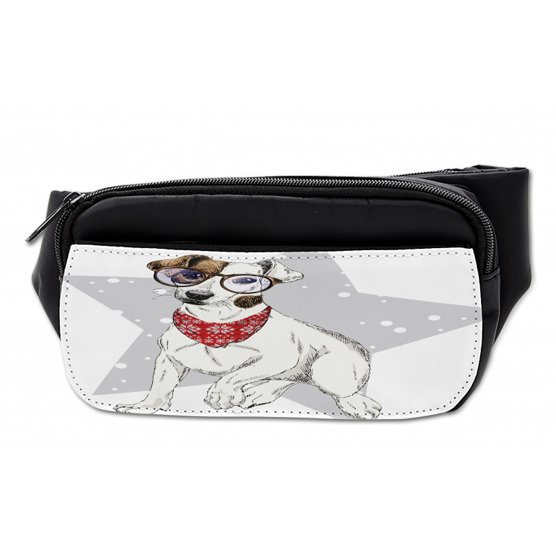 Sketch Style Terrier Bumbag