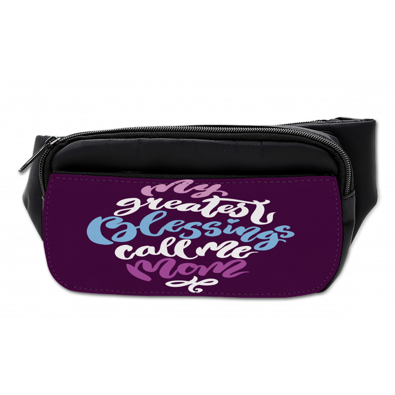 Calligraphic Message Mother Bumbag