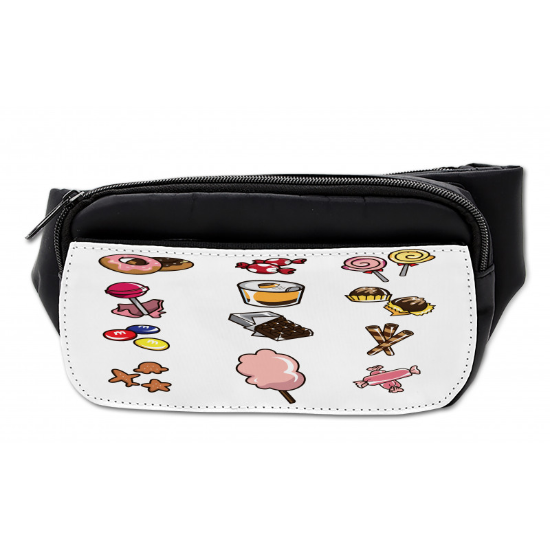 Cartoon Various Candies Bumbag