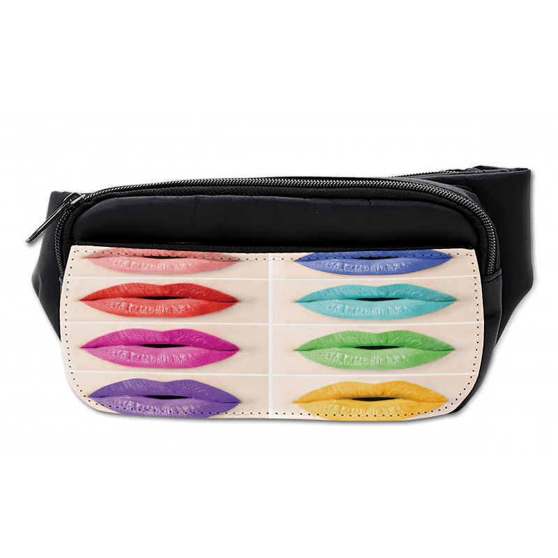 Several Color Lips Palette Bumbag