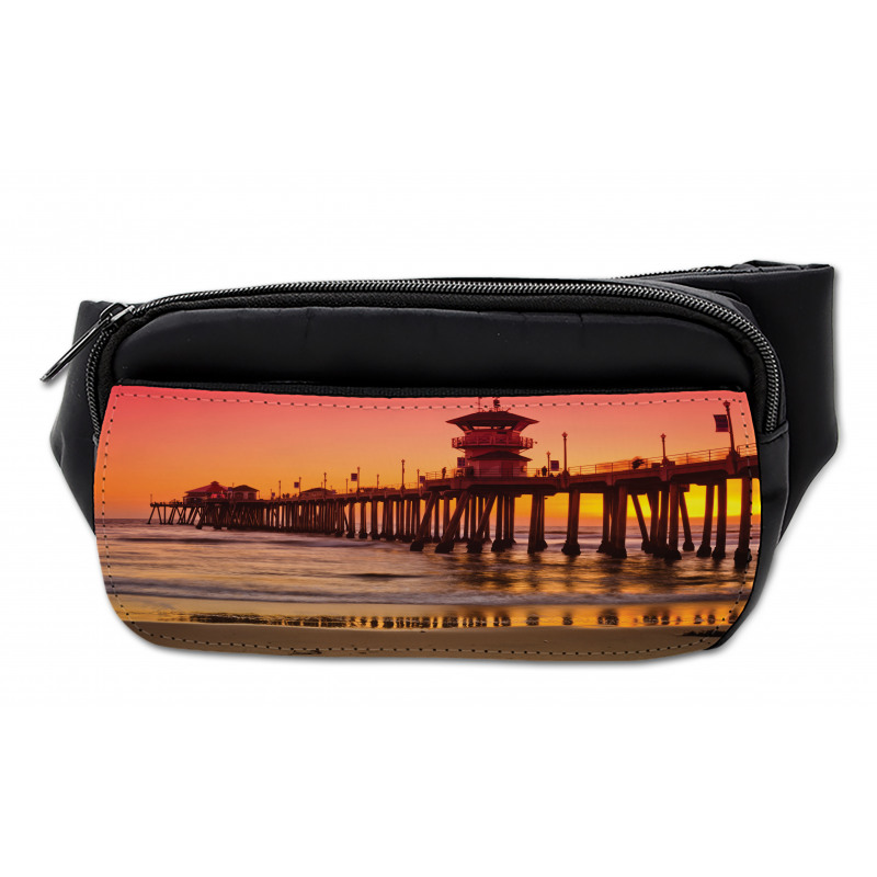 Huntington Beach Pier Sunset Bumbag