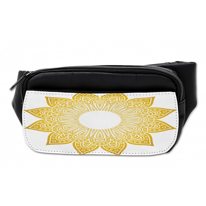 Circle Sun Looking Floral Bumbag