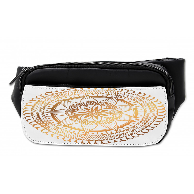 Circular Floral Art Therapy Bumbag