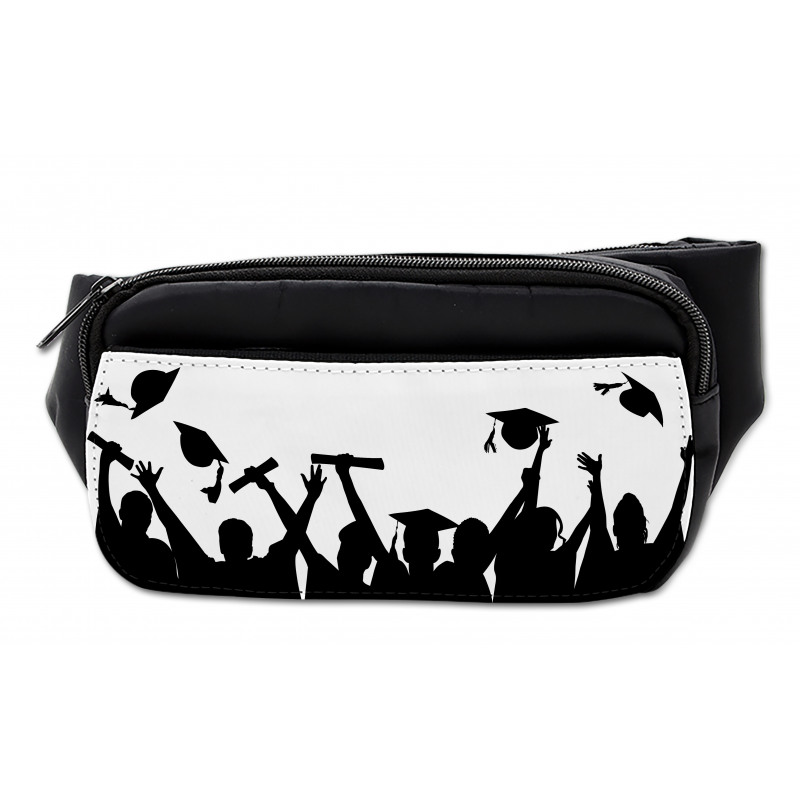 Graduates Silhouettes Bumbag