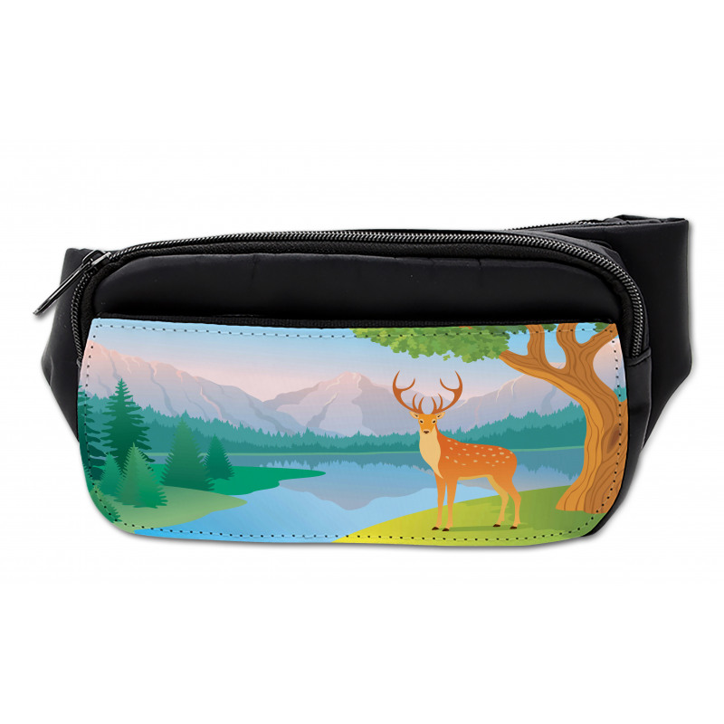 Deer Mountain Landscape Bumbag