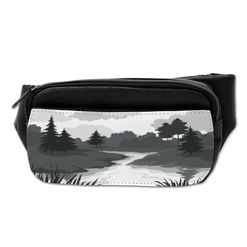 Greyscale Landscape Bumbag