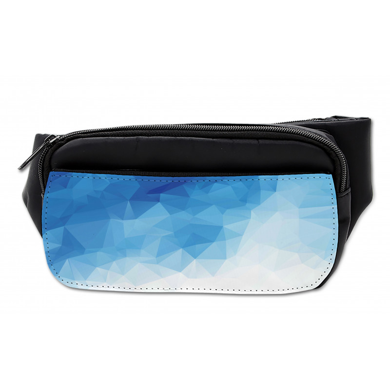 Abstract Polygonal Ombre Art Bumbag