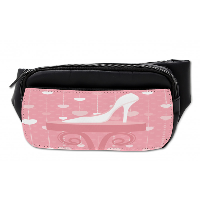 Classy Female Shoe Heart Bumbag