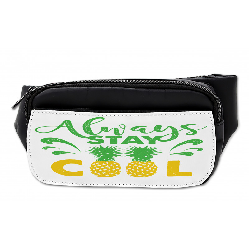 Summer Vibe Pineapple Bumbag