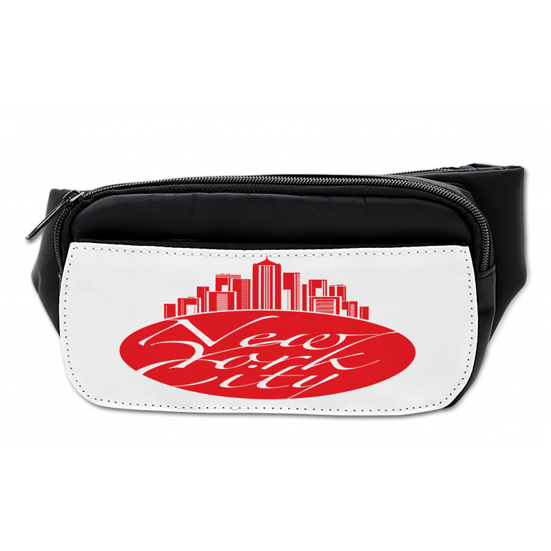 New York City Apple Emblem Look Bumbag