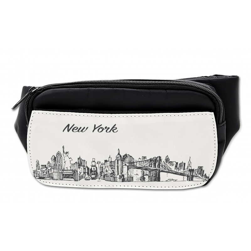 Simplistic Sketch of New York Bumbag