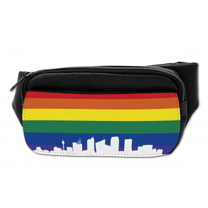 Sydney Buildings Rainbow Flag Bumbag