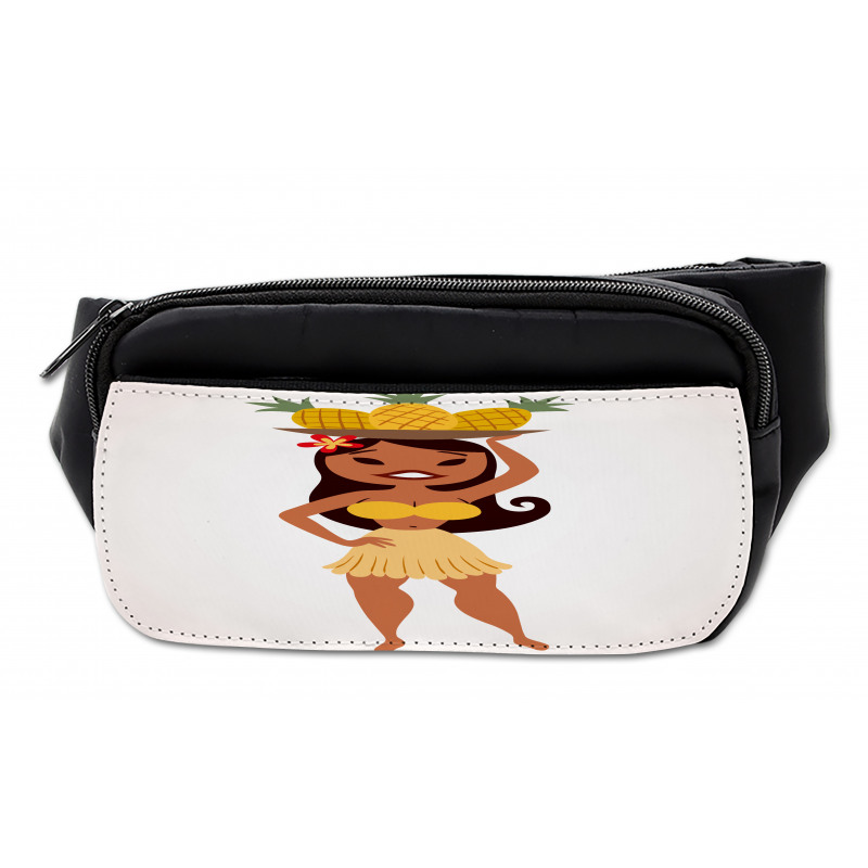 Tropical Girl Pineapples Bumbag