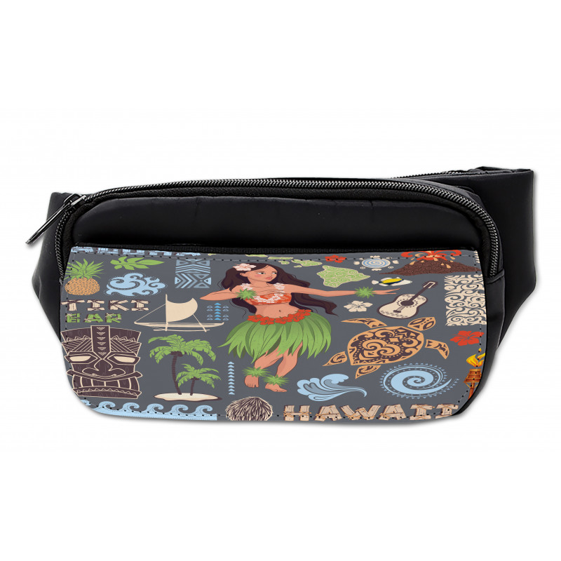 Tribal Aloha Retro Folks Bumbag