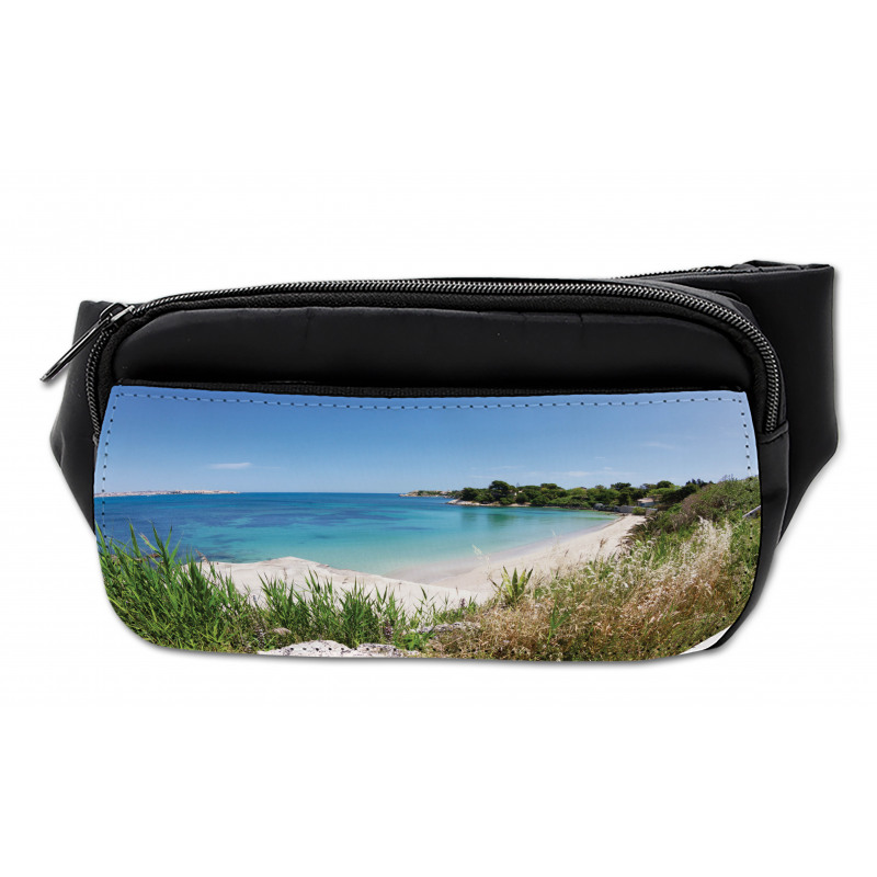 Panoramic Sandy Coastline Bumbag