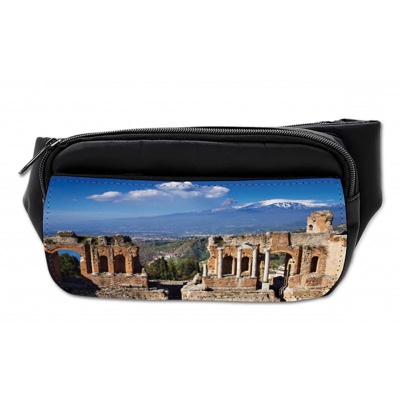 Greek Roman Ruins Landscape Bumbag