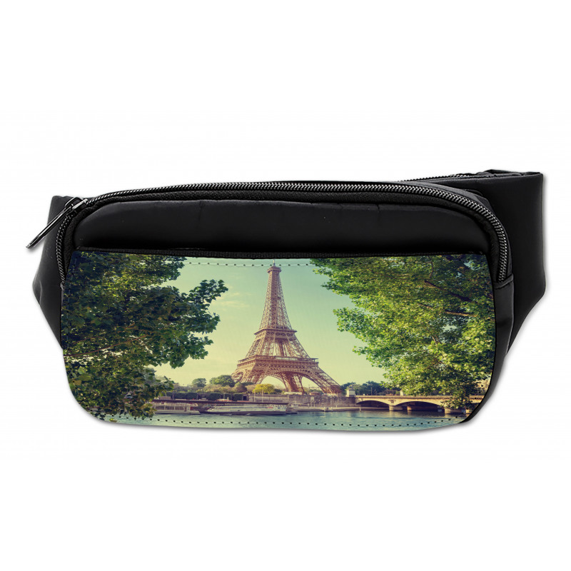 Eiffel Tower Seine River Bumbag