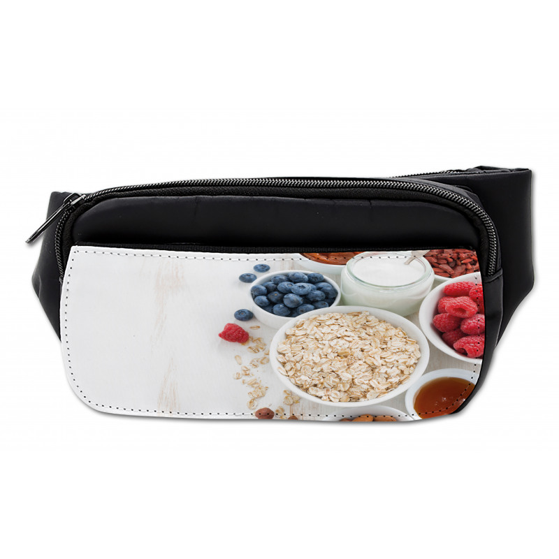 Porridge Milk and Fruits Bumbag