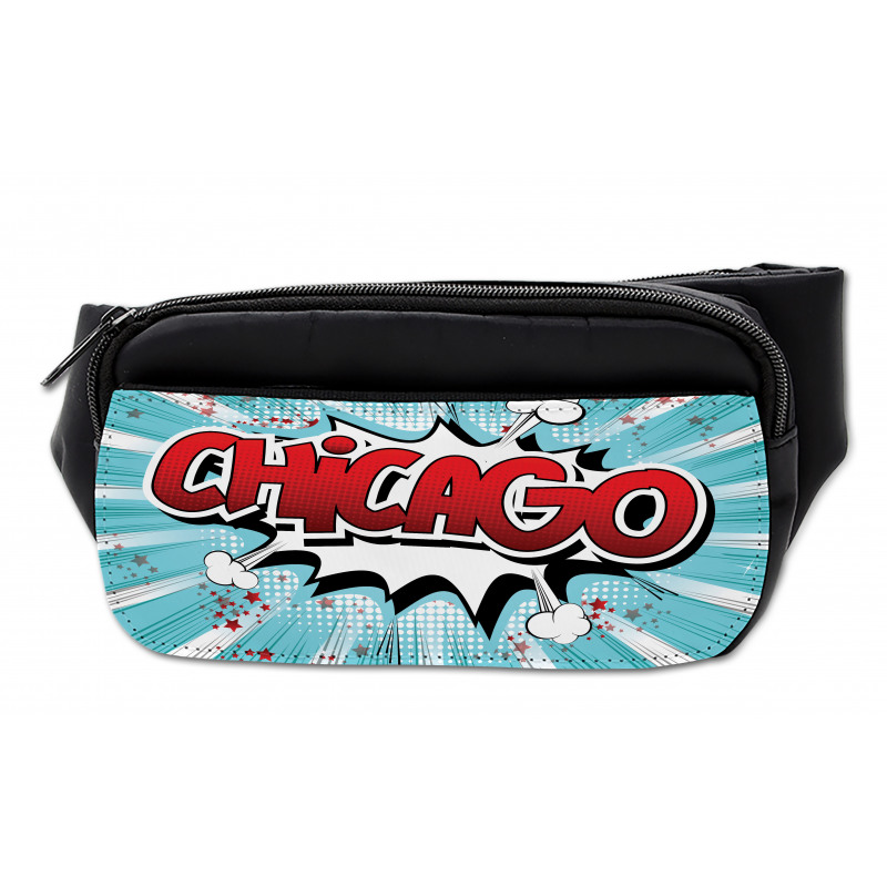 Pop Art Comic Book Chicago Bumbag