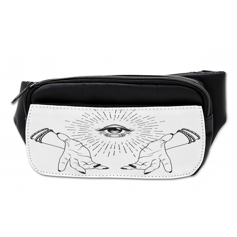 Mystical Themed Sketch Eye Bumbag